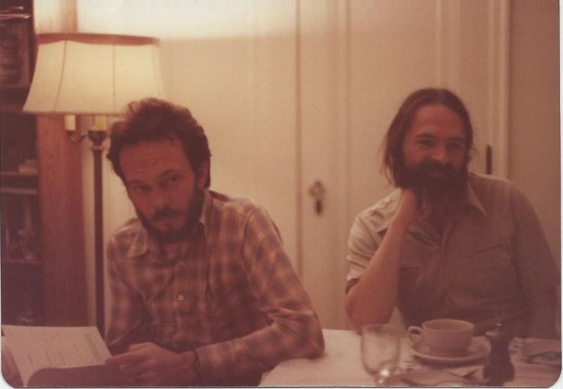 Michael Conral and Roy in 1982
